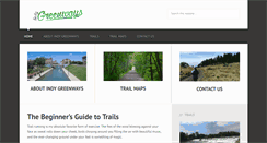 Desktop Screenshot of indygreenways.org