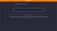 Desktop Screenshot of indygreenways.com